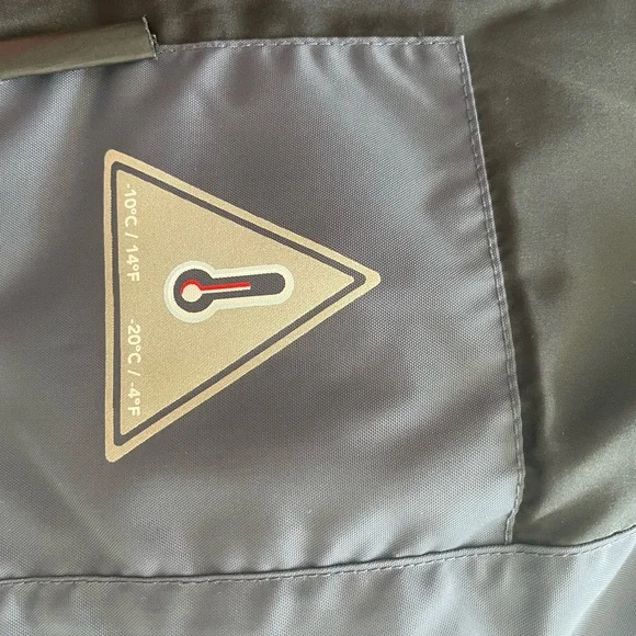 Navy Blue Pajar Canada Winter Parka with Fur Hood - Picture 4 of 7